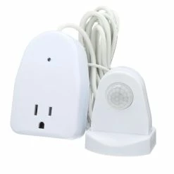 Westek Indoor Plug-In Corded Motion Activated Light Control | MLC12BC-4 Light Controls