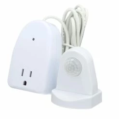 Westek Indoor Plug-In Corded Motion Activated Light Control | MLC12BC-4 Light Controls