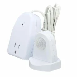 Westek Indoor Plug-In Corded Motion Activated Light Control | MLC12BC-4 Light Controls