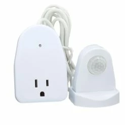 Westek Indoor Plug-In Corded Motion Activated Light Control | MLC12BC-4 Light Controls