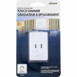 Westek Indoor Plug-In 3-Level Touch Dimmer | 6004B