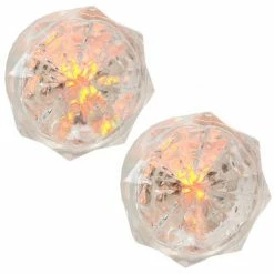 Amerelle Night Lights Neon Jewel, Automatic Night Light, Clear, 2pk | 71046