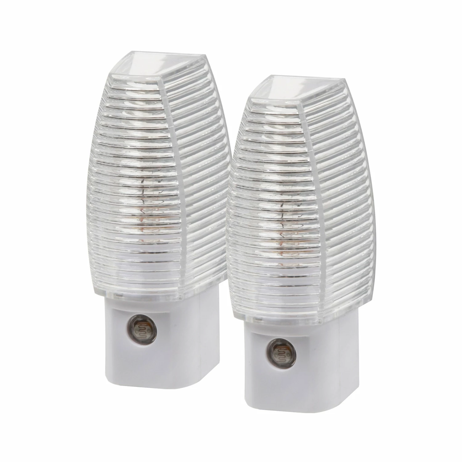 Best Sale π Amerelle Faceted Night Lights, Automatic, 2pk | 71056CC π 1 Amerelle Faceted Night Lights, Automatic, 2pk | 71056CC