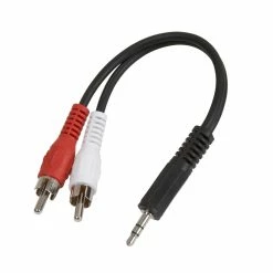 Zenith 3.5mm Audio To RCA-Y Cable | AY1003MP3MMR, AY1036MP3MMR Consumer Electronics