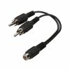 Zenith RCAF To 2 RCA Y-Cable, 3" | AY1003RCAFM