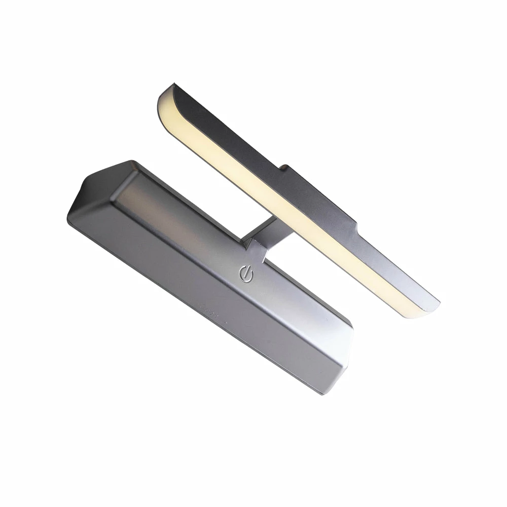 New π₯ Westek 8" LED Picture Light - Satin Nickel | BL-PL8-N Battery Operated Lights β€οΈ 6 Westek 8" LED Picture Light - Satin Nickel | BL-PL8-N Battery Operated Lights