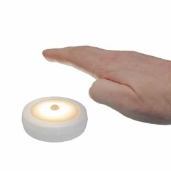 Westek Battery Operated Lights Motion Activated Puck Light - 2PK, 3PK | BL-PMTN-W2, BL-PMTN-W3