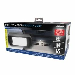 Westek Standard Wireless Motion Activated Security Light | BL-SMSL Battery Operated Lights