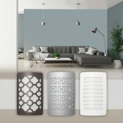 Westek Night Lights Louver DecoPlug LED Night Light | NL-DPLV-W, NL-DPLV-N, NL-DPLV-DB