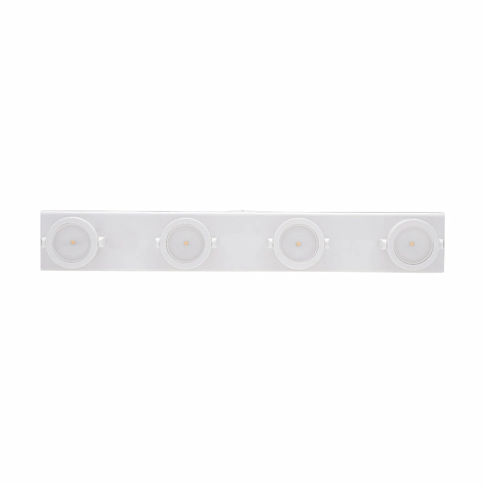 Flash Sale ❤️ Westek Battery Operated Lights LED Under Cabinet Track Light W/ Battery Backup - White | LPL704WAC 🤩 2 Westek Battery Operated Lights LED Under Cabinet Track Light W/ Battery Backup - White | LPL704WAC