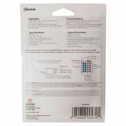 Westek Under Cabinet Lighting 24 Key Remote For White Tape Light | LTAPEREMW-T