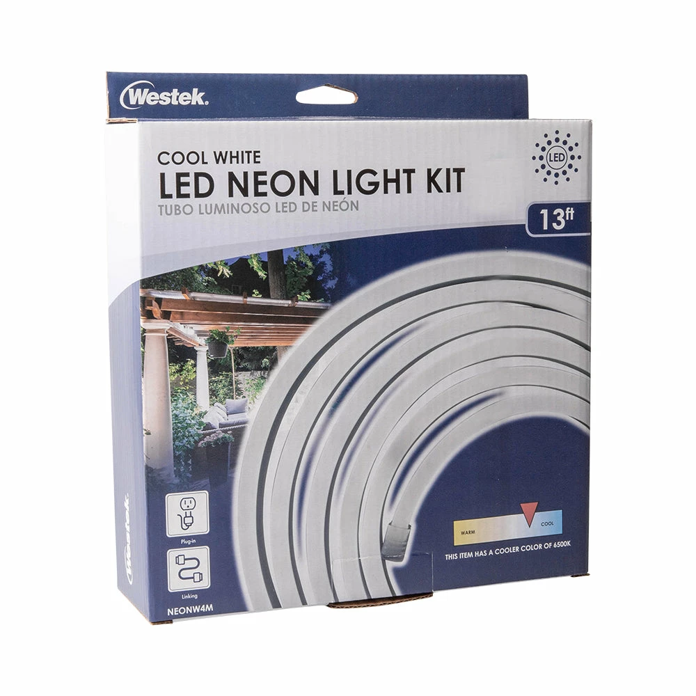 New βοΈ Westek Under Cabinet Lighting Indoor/Outdoor Neon LED Cool White Rope Light Kit 4M | NEONW4M π 5 Westek Under Cabinet Lighting Indoor/Outdoor Neon LED Cool White Rope Light Kit 4M | NEONW4M