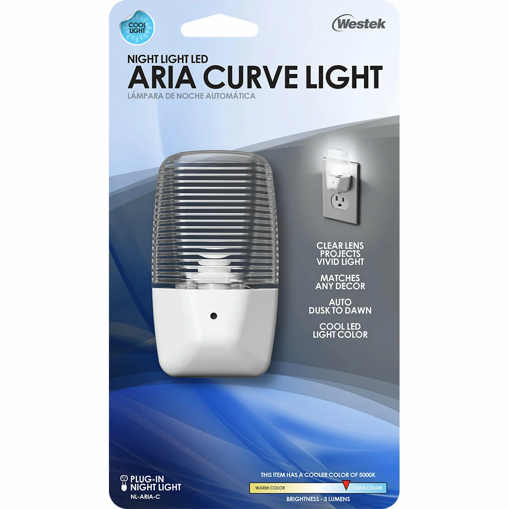 Best Pirce β Westek Aria LED Clear Night Light | NL-ARIA-C, NL-ARIA-C2, NL-ARIA-C4 Night Lights π 4 Westek Aria LED Clear Night Light | NL-ARIA-C, NL-ARIA-C2, NL-ARIA-C4 Night Lights