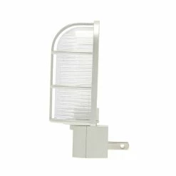 Westek Industrial Cage LED Path Night Light | NL-CAGE-W, NL-CAGE-N