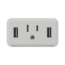 Westek Night Lights Cube Dual USB Outlet LED Night Light | NL-CUBE-W