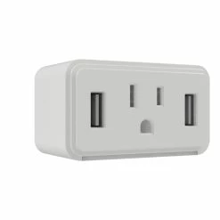 Westek Night Lights Cube Dual USB Outlet LED Night Light | NL-CUBE-W