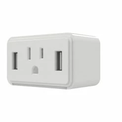 Westek Night Lights Cube Dual USB Outlet LED Night Light | NL-CUBE-W