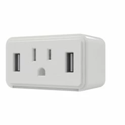 Westek Night Lights Cube Dual USB Outlet LED Night Light | NL-CUBE-W