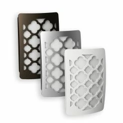 Amerelle Night Lights Tangier DecoPlug LED Night Light | NL-DPTG-W, NL-DPTG-N, NL-DPTG-DB