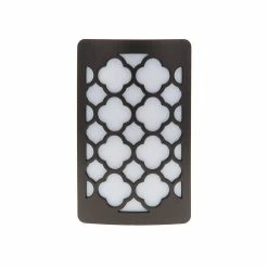 Amerelle Night Lights Tangier DecoPlug LED Night Light | NL-DPTG-W, NL-DPTG-N, NL-DPTG-DB