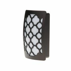 Amerelle Night Lights Tangier DecoPlug LED Night Light | NL-DPTG-W, NL-DPTG-N, NL-DPTG-DB