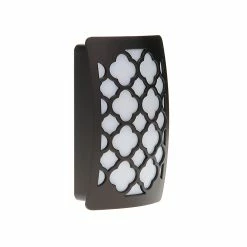 Amerelle Night Lights Tangier DecoPlug LED Night Light | NL-DPTG-W, NL-DPTG-N, NL-DPTG-DB