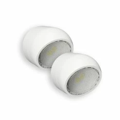AmerTac Store 17 Westek Rotating Directional LED Night Light, 2 Pack | NL-DRCL-2
