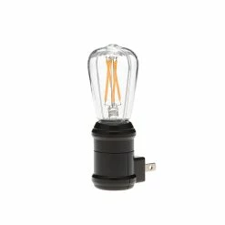Westek Vintage Edison Filament LED Night Light | NL-EDSN-DB, NL-EDSN-DN