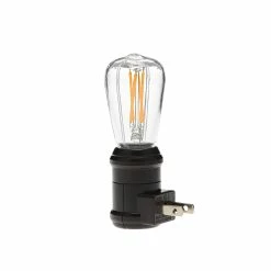 Westek Vintage Edison Filament LED Night Light | NL-EDSN-DB, NL-EDSN-DN