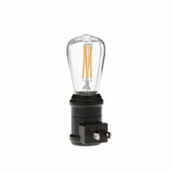 Westek Vintage Edison Filament LED Night Light | NL-EDSN-DB, NL-EDSN-DN