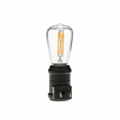 Westek Vintage Edison Filament LED Night Light | NL-EDSN-DB, NL-EDSN-DN