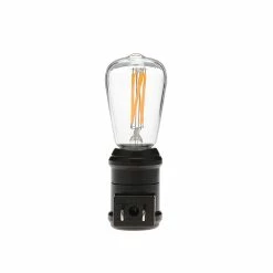 Westek Vintage Edison Filament LED Night Light | NL-EDSN-DB, NL-EDSN-DN