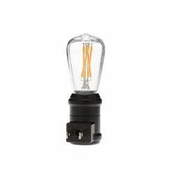 Westek Vintage Edison Filament LED Night Light | NL-EDSN-DB, NL-EDSN-DN