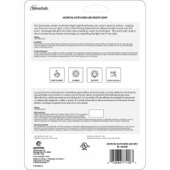 Westek Geometric Motion LED Night Light | NL-GEOM