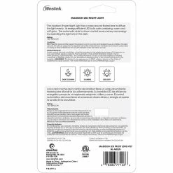 Westek Madison Shade LED Night Light | NL-MDSN, NL-MDSN-2