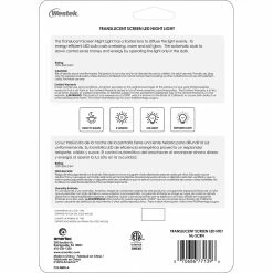 Westek Translucent Screen LED Night Light | NL-SCRN Night Lights