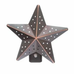Westek Tin Star Incandescent Night Light | NL-TNST-DB, NL-TNST-SL