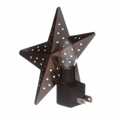 Westek Tin Star Incandescent Night Light | NL-TNST-DB, NL-TNST-SL
