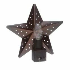 Westek Tin Star Incandescent Night Light | NL-TNST-DB, NL-TNST-SL