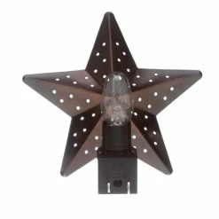Westek Tin Star Incandescent Night Light | NL-TNST-DB, NL-TNST-SL