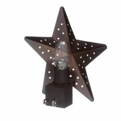 Westek Tin Star Incandescent Night Light | NL-TNST-DB, NL-TNST-SL