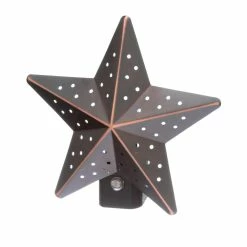 Westek Tin Star Incandescent Night Light | NL-TNST-DB, NL-TNST-SL