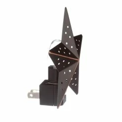 Westek Tin Star Incandescent Night Light | NL-TNST-DB, NL-TNST-SL