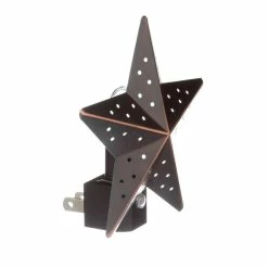 Westek Tin Star Incandescent Night Light | NL-TNST-DB, NL-TNST-SL