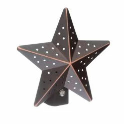 Westek Tin Star Incandescent Night Light | NL-TNST-DB, NL-TNST-SL