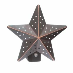 Westek Tin Star Incandescent Night Light | NL-TNST-DB, NL-TNST-SL