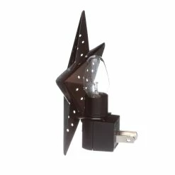 Westek Tin Star Incandescent Night Light | NL-TNST-DB, NL-TNST-SL