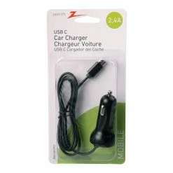 Zenith Consumer Electronics USB C Fixed Car Charger | PM1001FCC