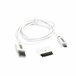 Zenith Classic 30-Pin To Micro USB Adapter Cable, 3' | PM1001MU30
