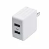 Zenith Dual USB Wall Charger, White | PM1002UW31